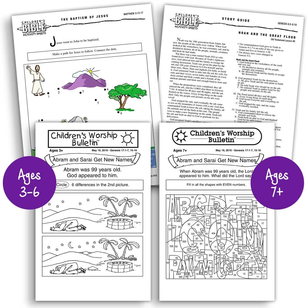 Catholic Kid Bible Curriculum for Homeschooling Printable