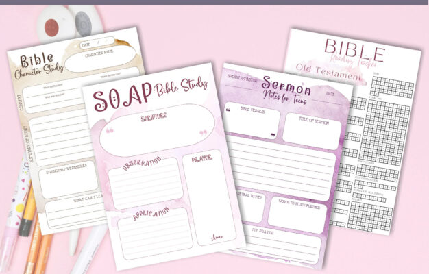 teen bible study bundle teenagers printable bible study teens template digital bible activity tween bible study note goodnotes compatible etsy