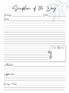 Templates For Bible Study R Supernote