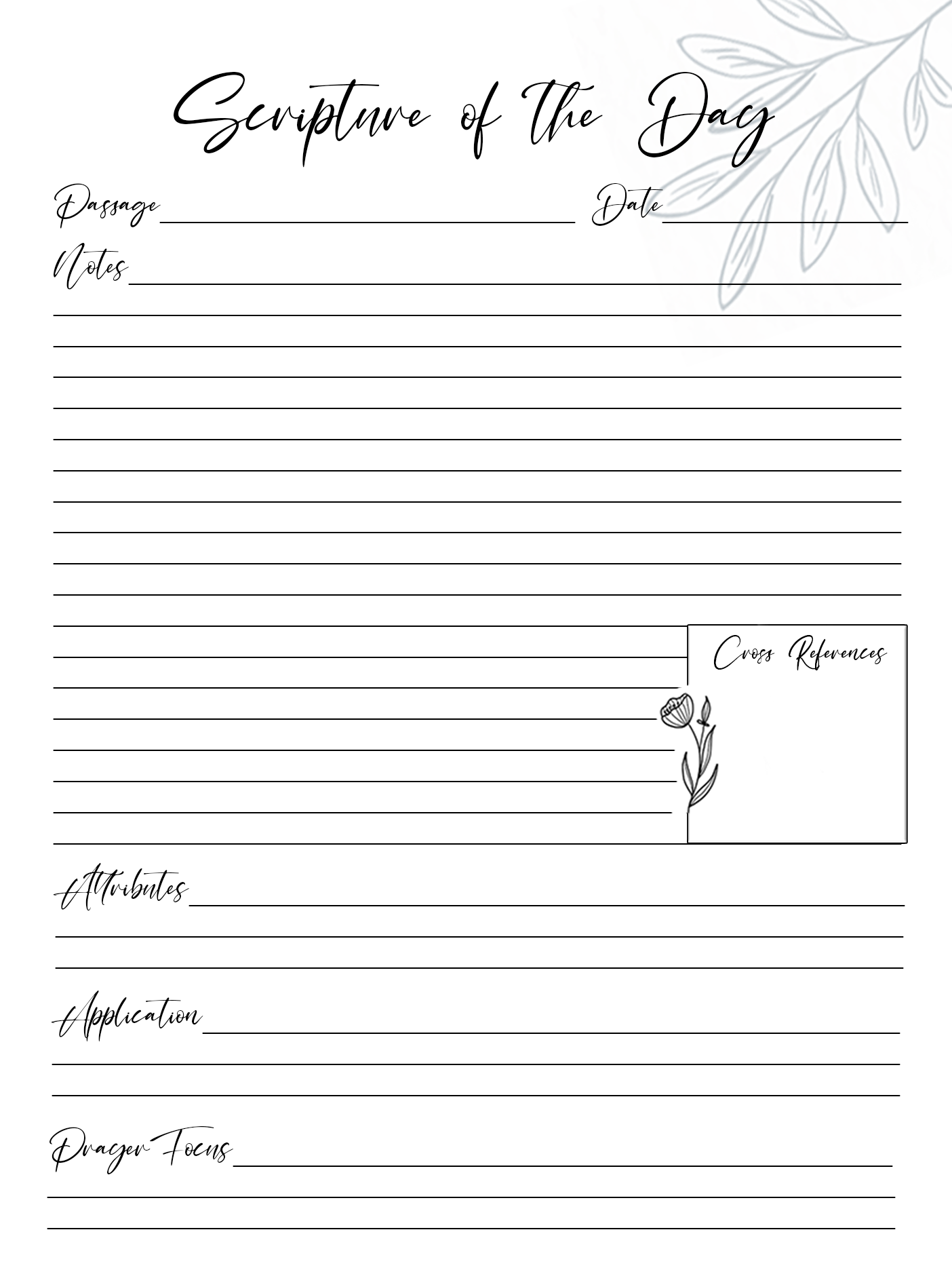 Templates For Bible Study R Supernote