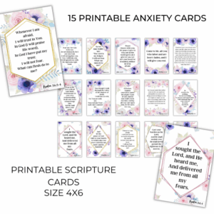 Thank You Anxiety Scripture Card Pack Special Offer Mommin From Scratch