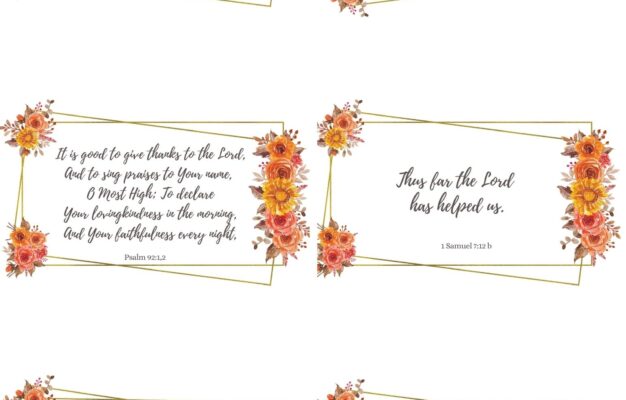 Thankful Bible Verses Free Printable Bible Verse Wall Art