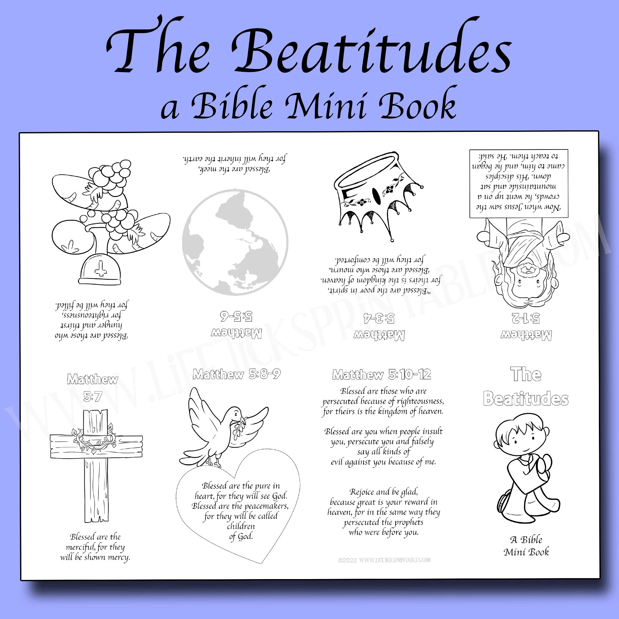 Printable Bible Lessons for Children Under 5