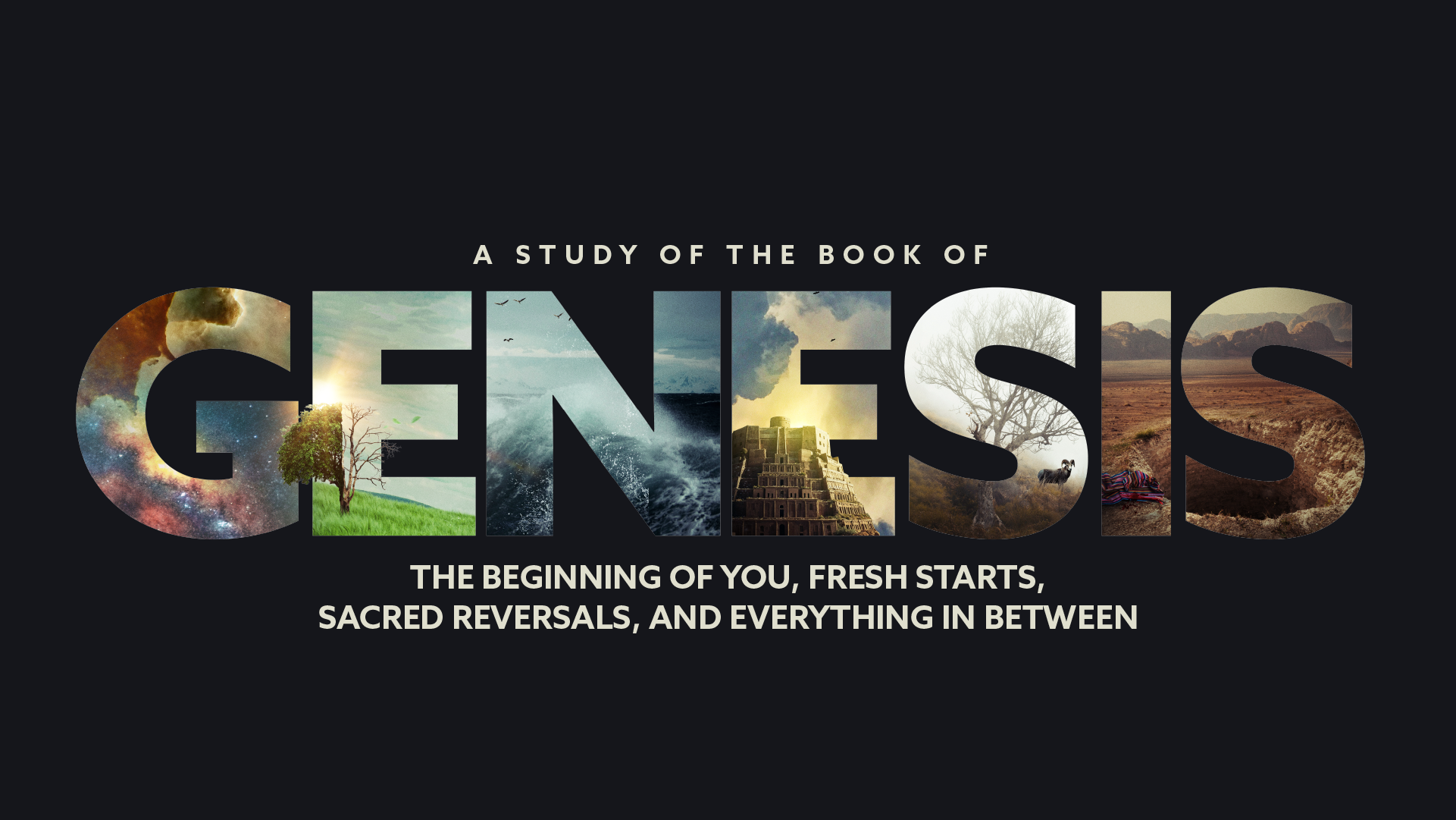 The Beginning Of You Fresh Starts Sacred Reversals And Everything In Between A Study Of The Book Of Genesis Mariners Church