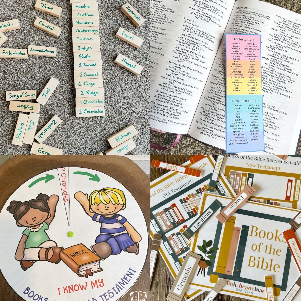 The Best Books Of The Bible Activities For Kids Simply Full Of 