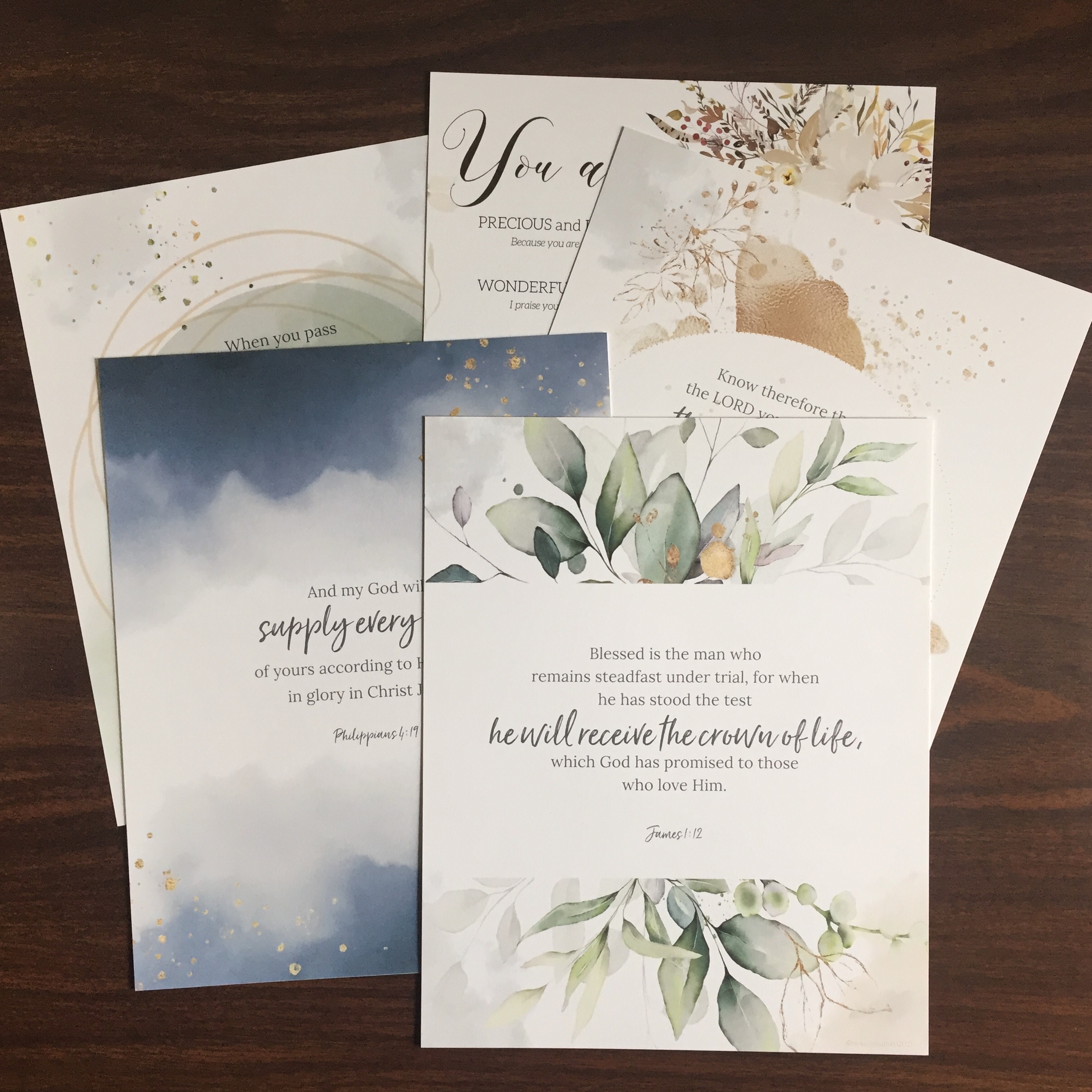 Free Printable Daily Bible Verses
