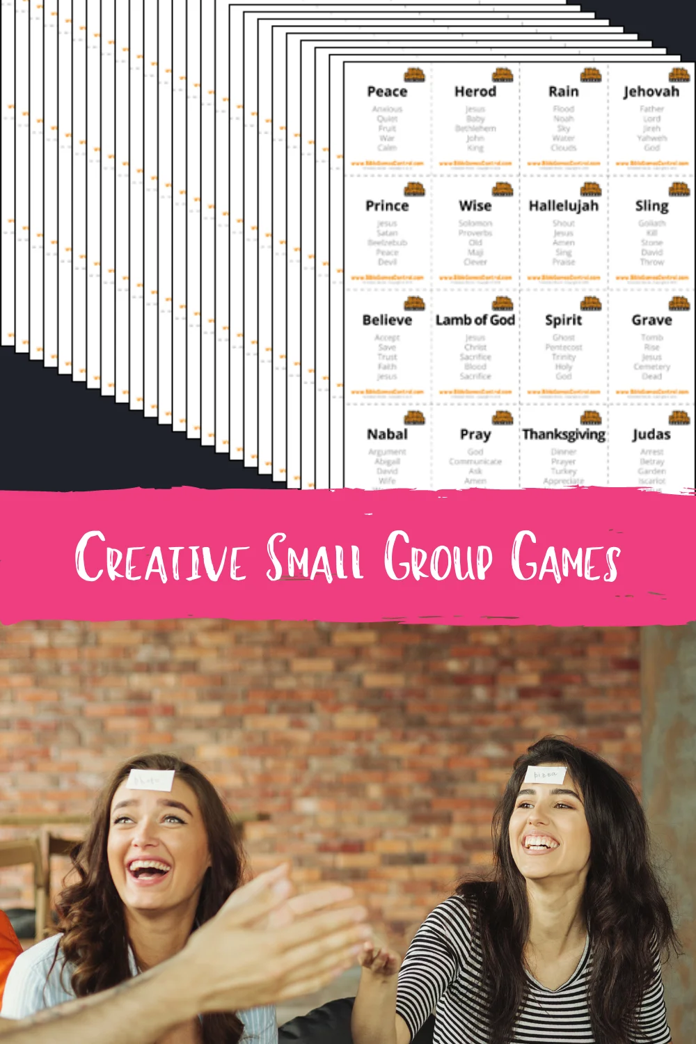 Bible Games for Ladies Night Free Printable
