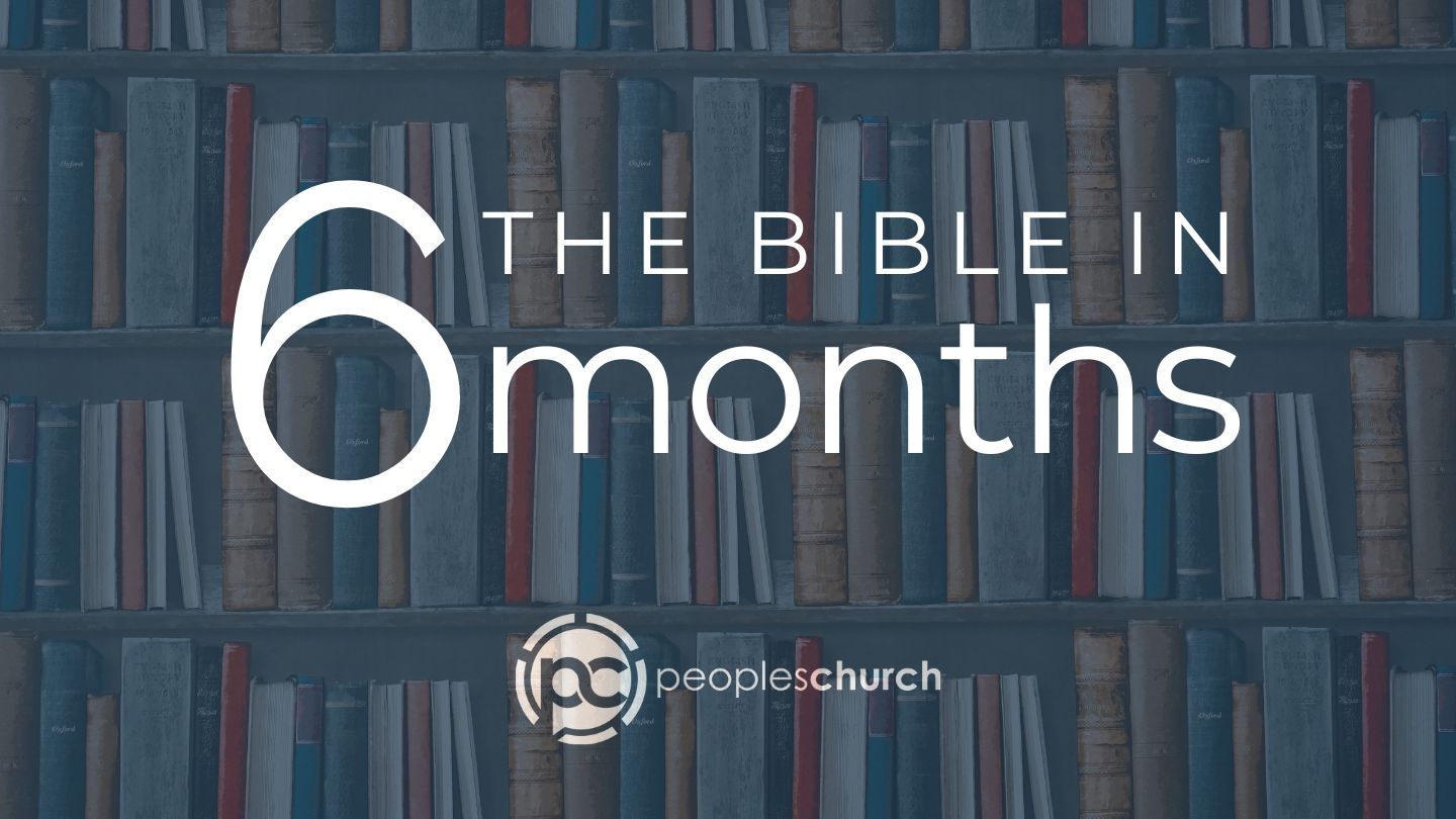 The Bible In 6 Months