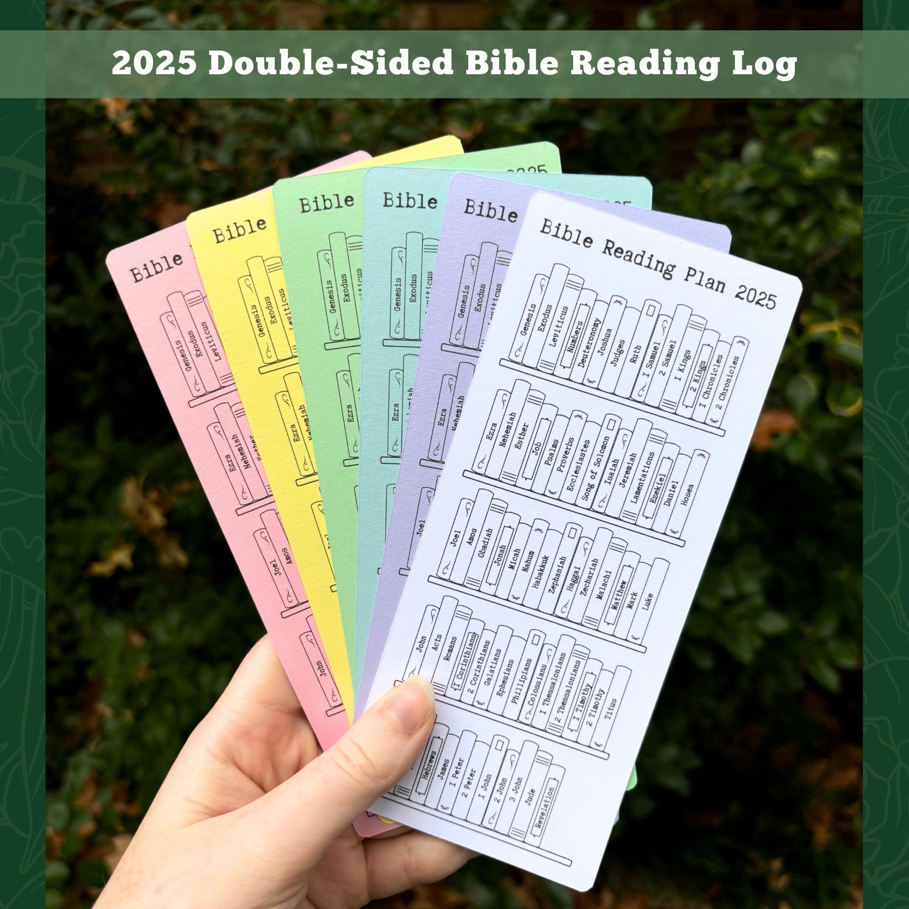The Bible Recap Reading Plan Etsy