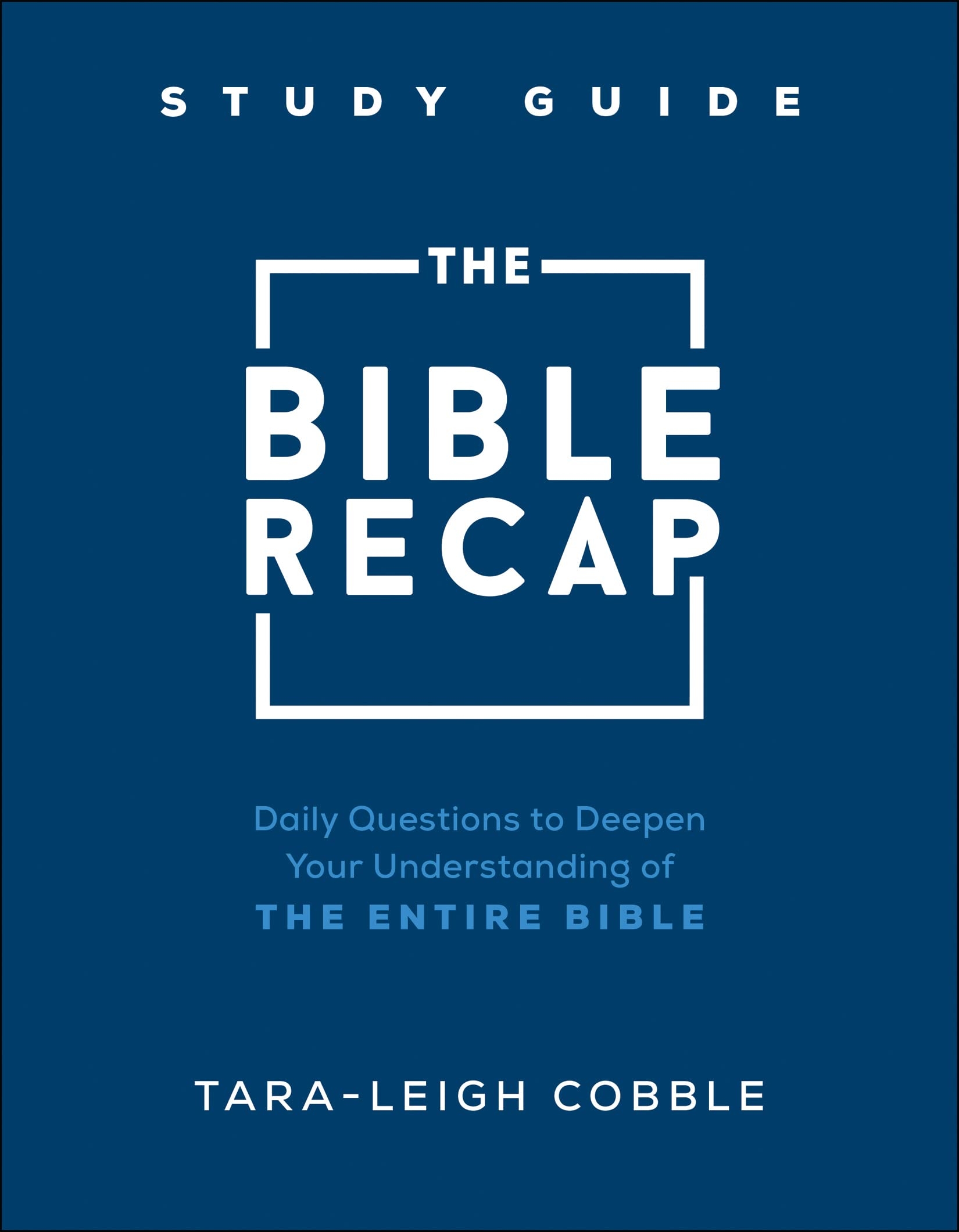 The Bible Recap Study Guide A Book Review Confessions Of A Recovering P K 