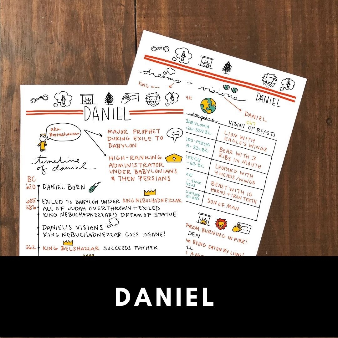 The Book Of Daniel Printables For Bible Study