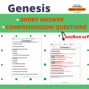 The Book Of Genesis Questions Chapters 1 5 Made By Teachers