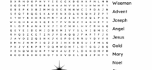 The Christmas Story Word Search WordMint