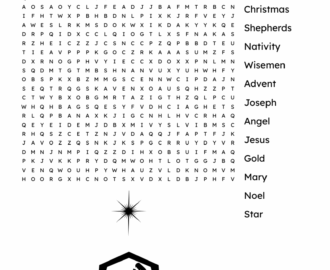 The Christmas Story Word Search WordMint