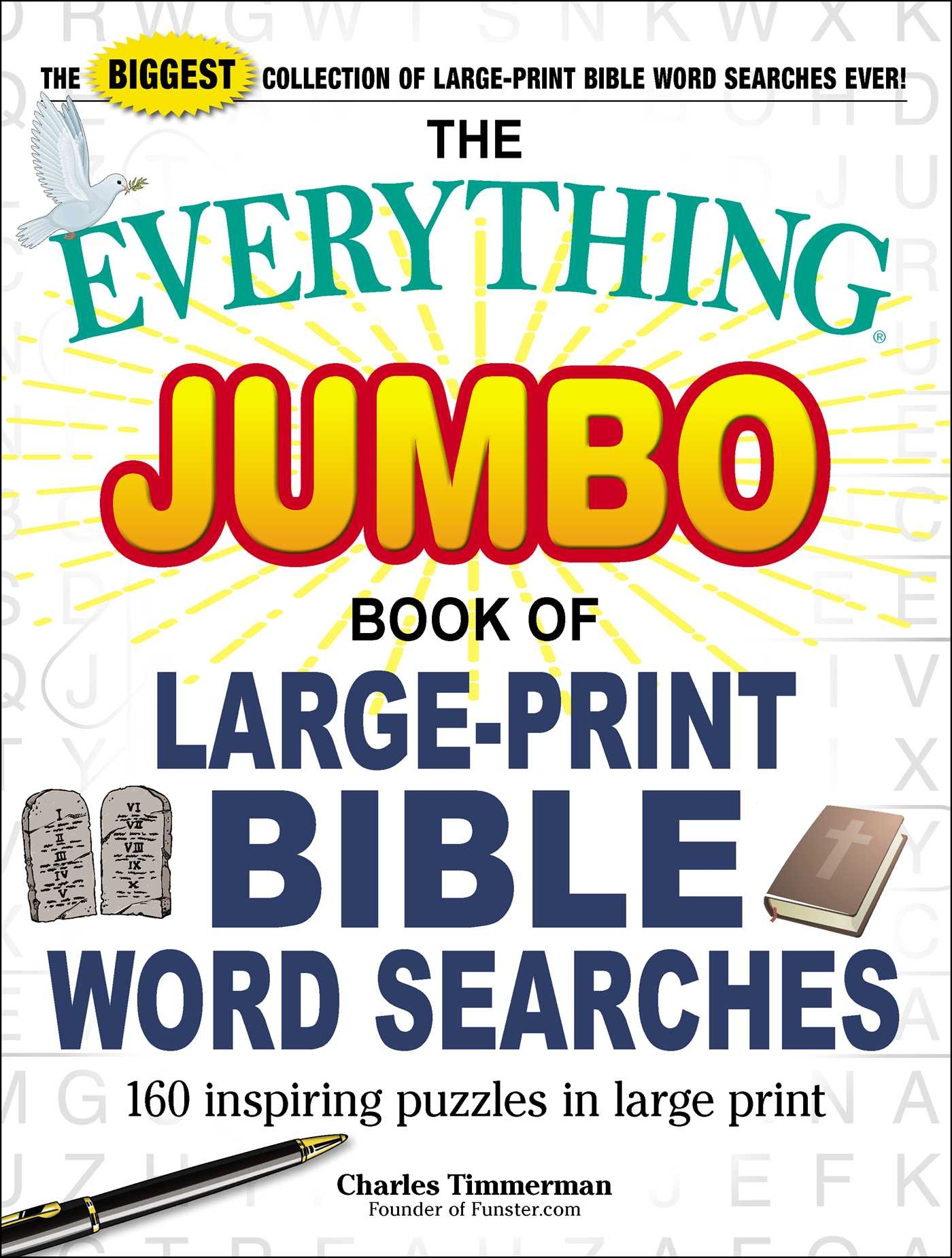 The Everything Jumbo Book Of Large Print Bible Word Searches Book By Charles Timmerman Official Publisher Page Simon Schuster