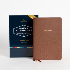 The Great Adventure Catholic Bible Second Edition Premium Jeff Cavins Dr Mary Healy Dr Andrew Swafford Dr Peter Williamson 9781954882751 Amazon Books