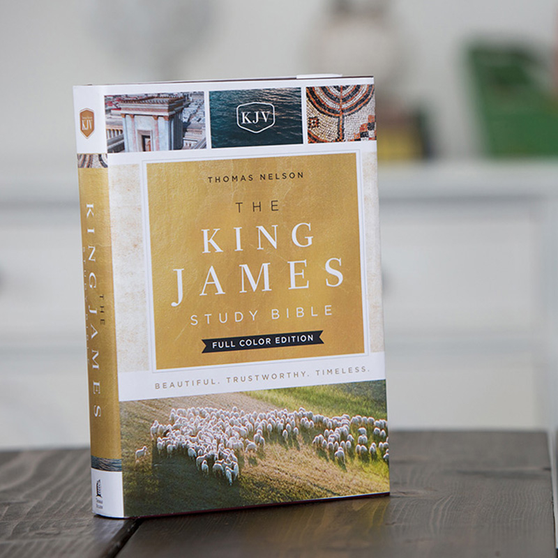 The King James Study Bible Full Color Thomas Nelson Bibles
