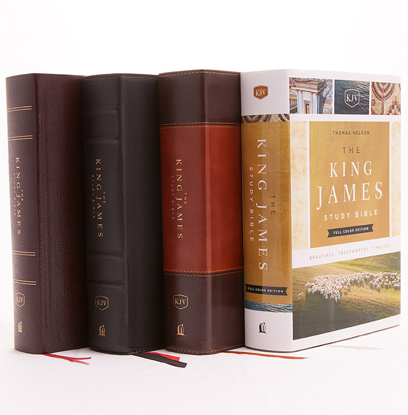 The King James Study Bible Full Color Thomas Nelson Bibles