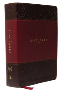 The King James Study Bible Imitation Leather Burgundy Full Color Edition Large Print Hardcover Walmart