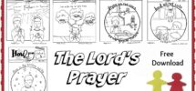 the lord s prayer for kids free lessons activities u0026 coloring