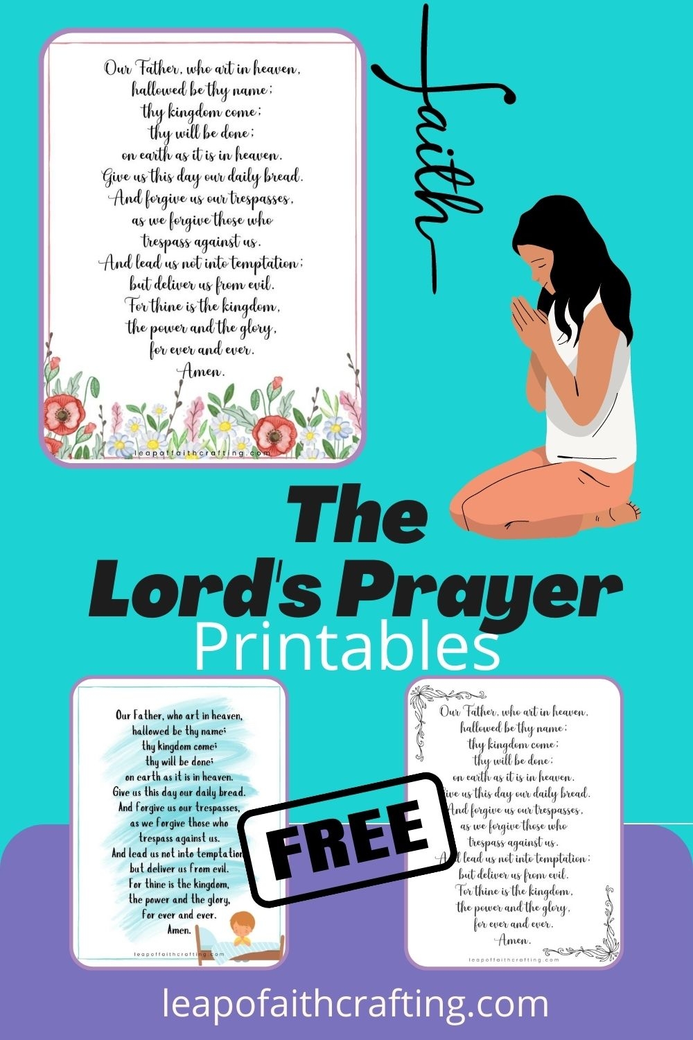 Free Printable Bible Verses On Prayer
