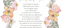 The Lord s Prayer Printable PDF Free Bible Wall Art Kindly Unspoken