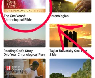 The One Year Chronological Bible On YouVersion Resources