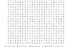 The Original Creation Genesis Chapter 1 Word Search WordMint