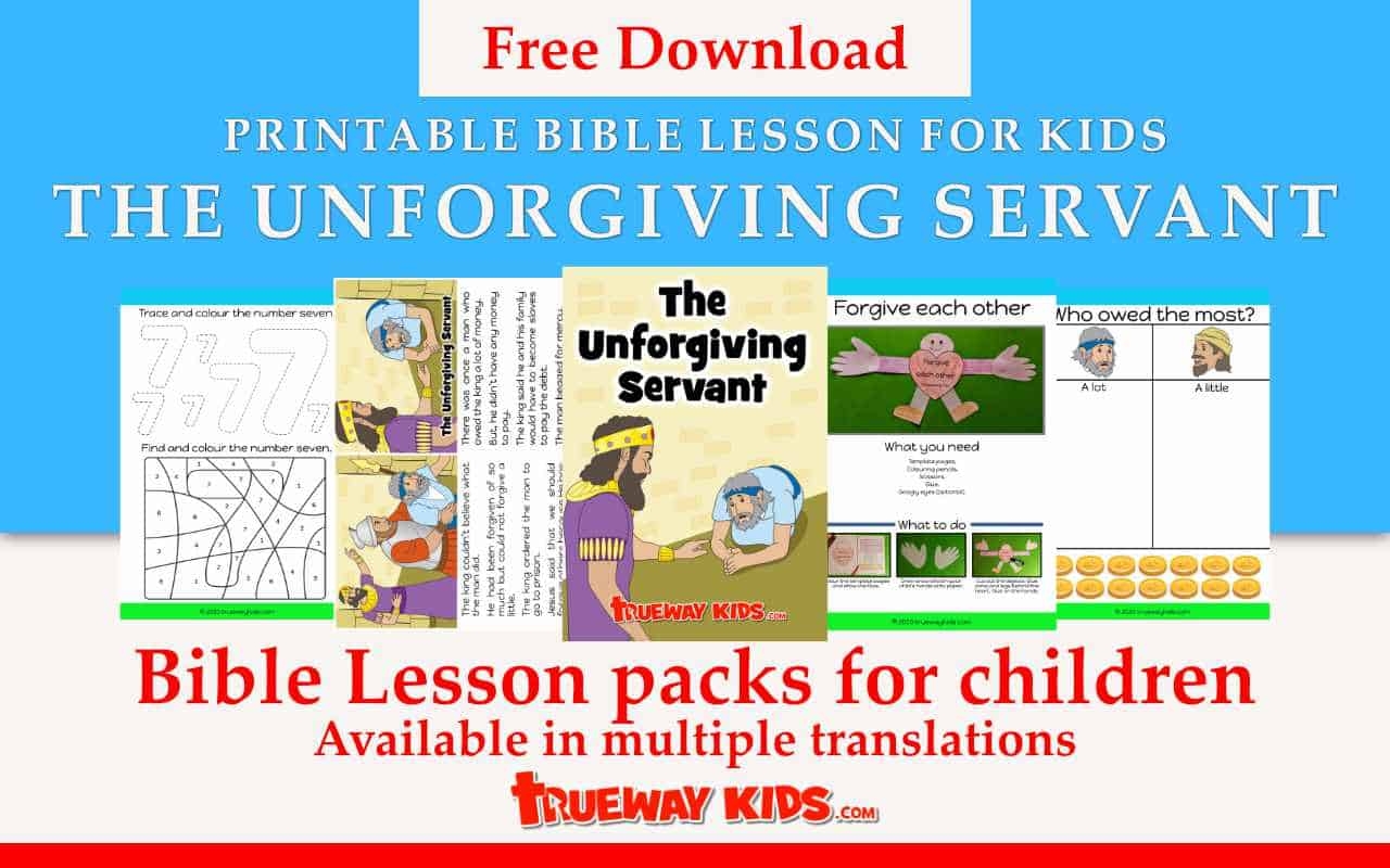The Parable Of The Unforgiving Servant Trueway Kids