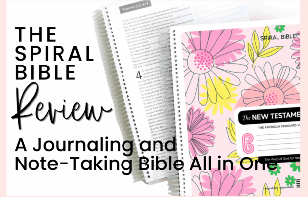The Spiral Bible Review A Journaling And Note Taking Bible All In One Hey Creative Sister