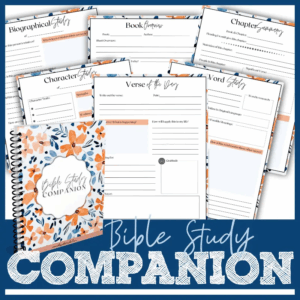 The Ultimate Bible Study Planner Bible Study Companion