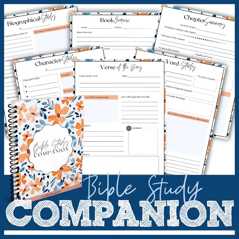 The Ultimate Bible Study Planner Bible Study Companion
