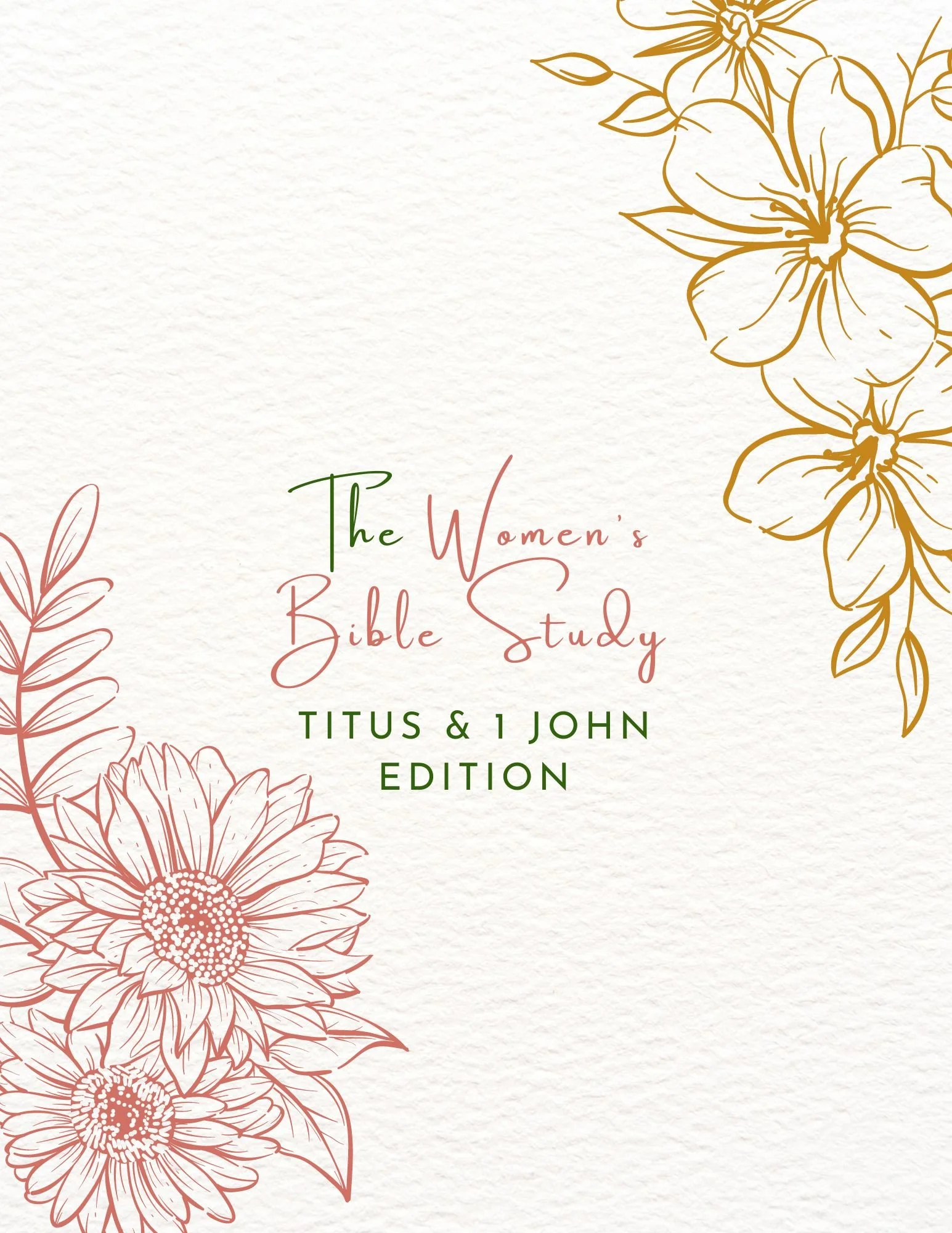 Free Printable Women's Bible Study