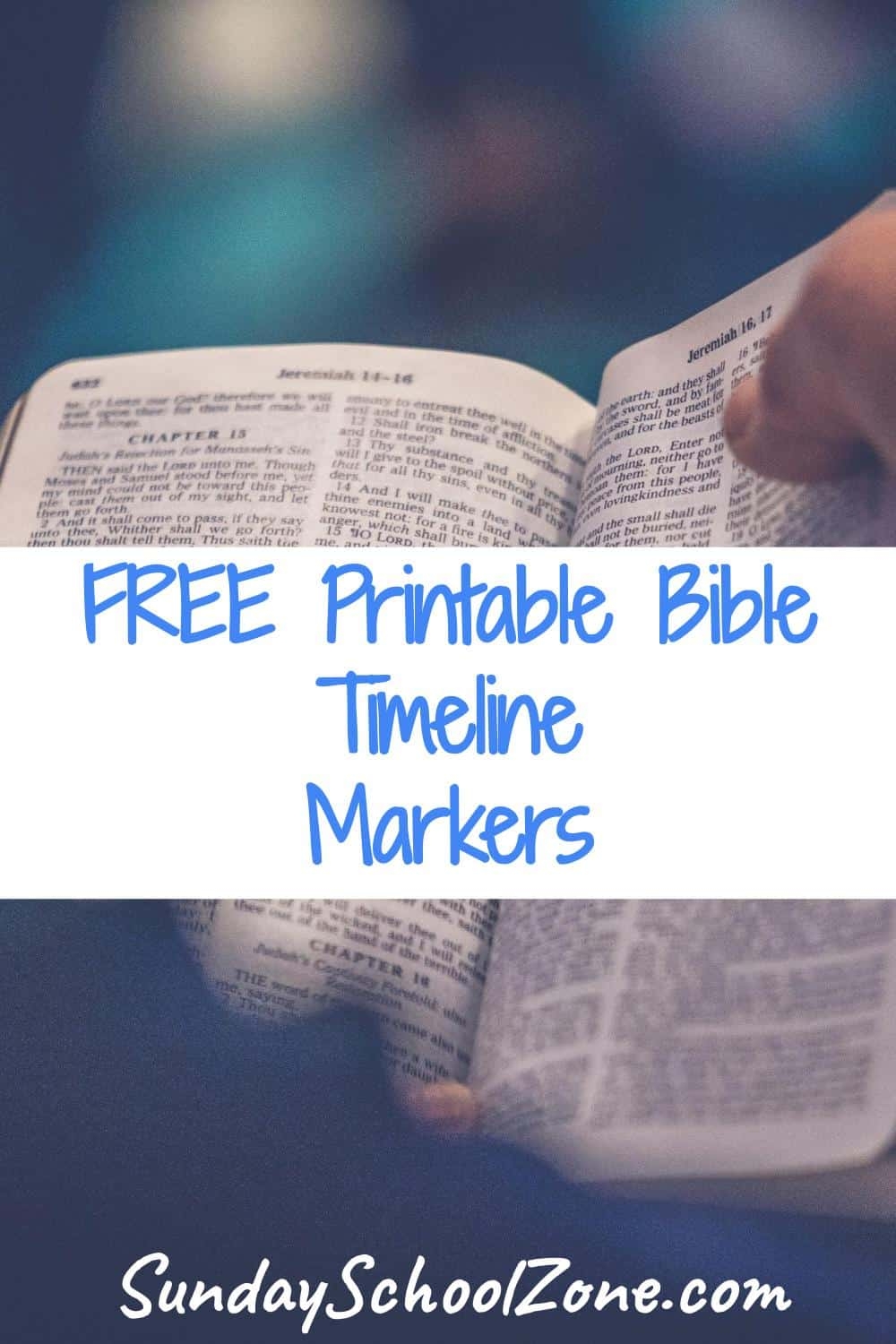 Timeline Event Markers For The Free Downloadable Bible Timeline