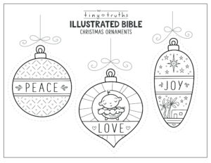 Tiny Truths Illustrated Bible Christmas Coloring And Crafts Tiny