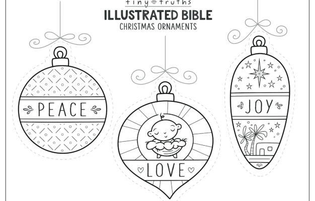 Tiny Truths Illustrated Bible Christmas Coloring And Crafts Tiny
