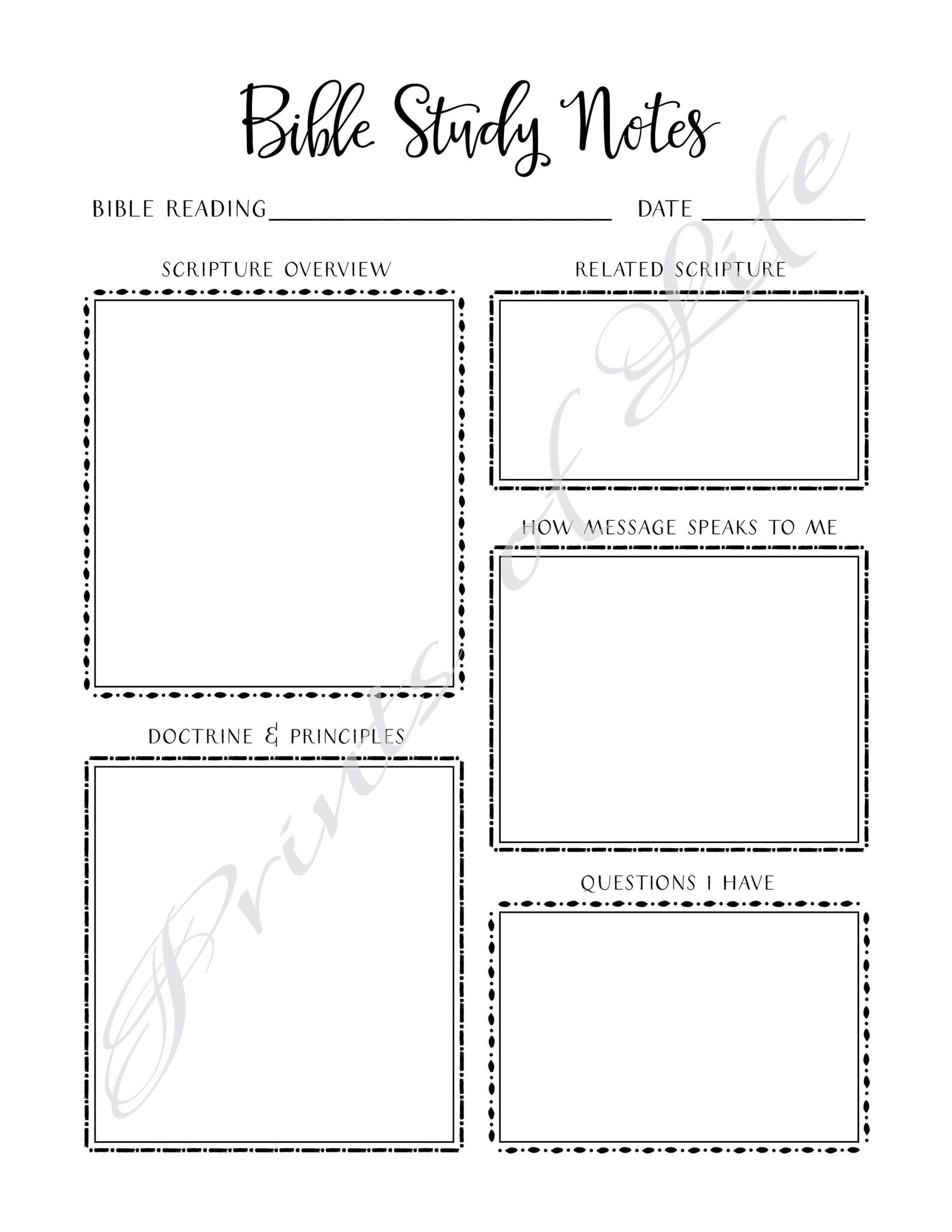 Tools For Thought Bible Study Tools A Guide To Deepening Your 