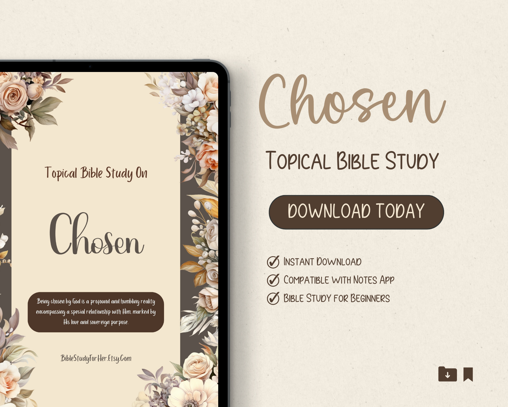 Topical Bible Study Chosen By Heather Bixler