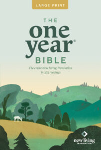Tyndale The One Year Bible NLT Premium Slimline Large Print Edition