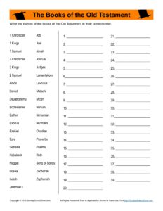 Types Of Free Printable Bible Activities For Kids On Sunday School Worksheets Library