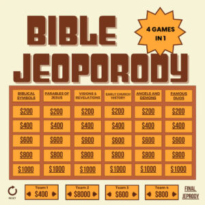 Ultimate Bible Jeopardy Bundle Host Your Own Game Show Jeopardy Template Virtual Game Party Game Holiday Game 2024 Updated Version Etsy