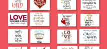 Valentine s Day Cards Printable Bible Verse Valentine Cards Love