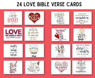 Valentine s Day Cards Printable Bible Verse Valentine Cards Love