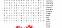 Valentine Word Search WordMint