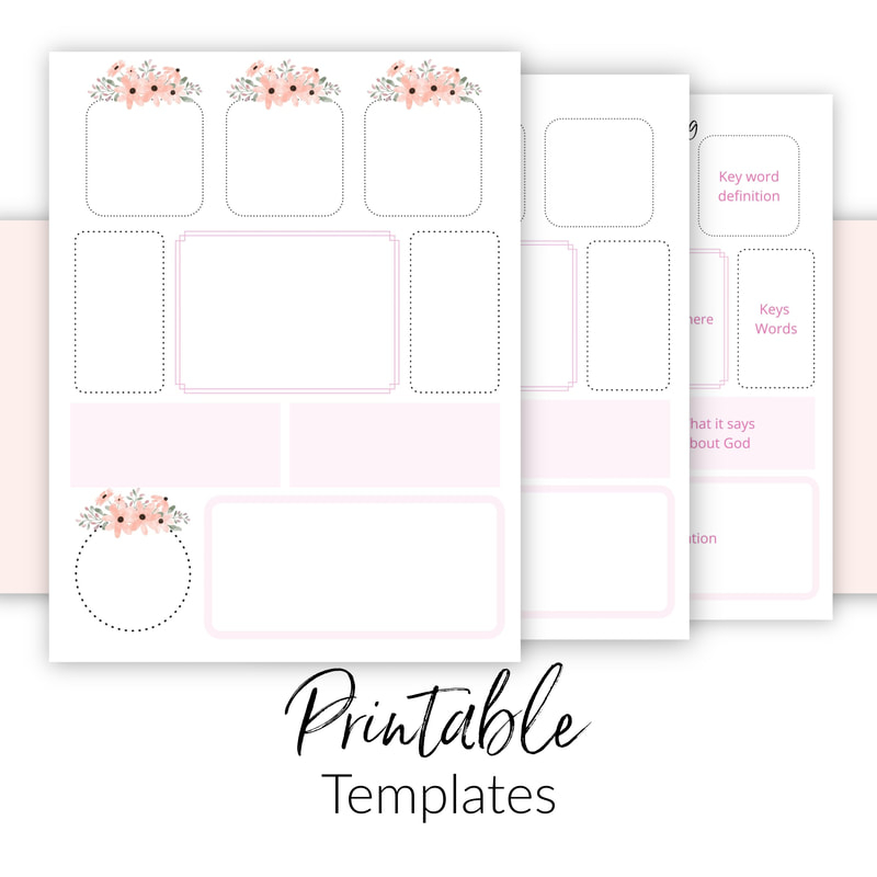 Free Printable Bible Templates