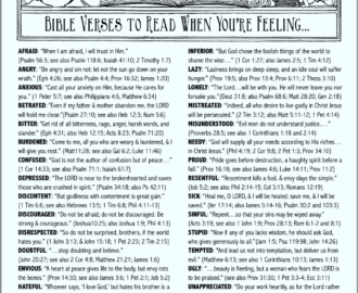 Verses To Read When Battling Big Emotions Free Printable Loving Life At Home