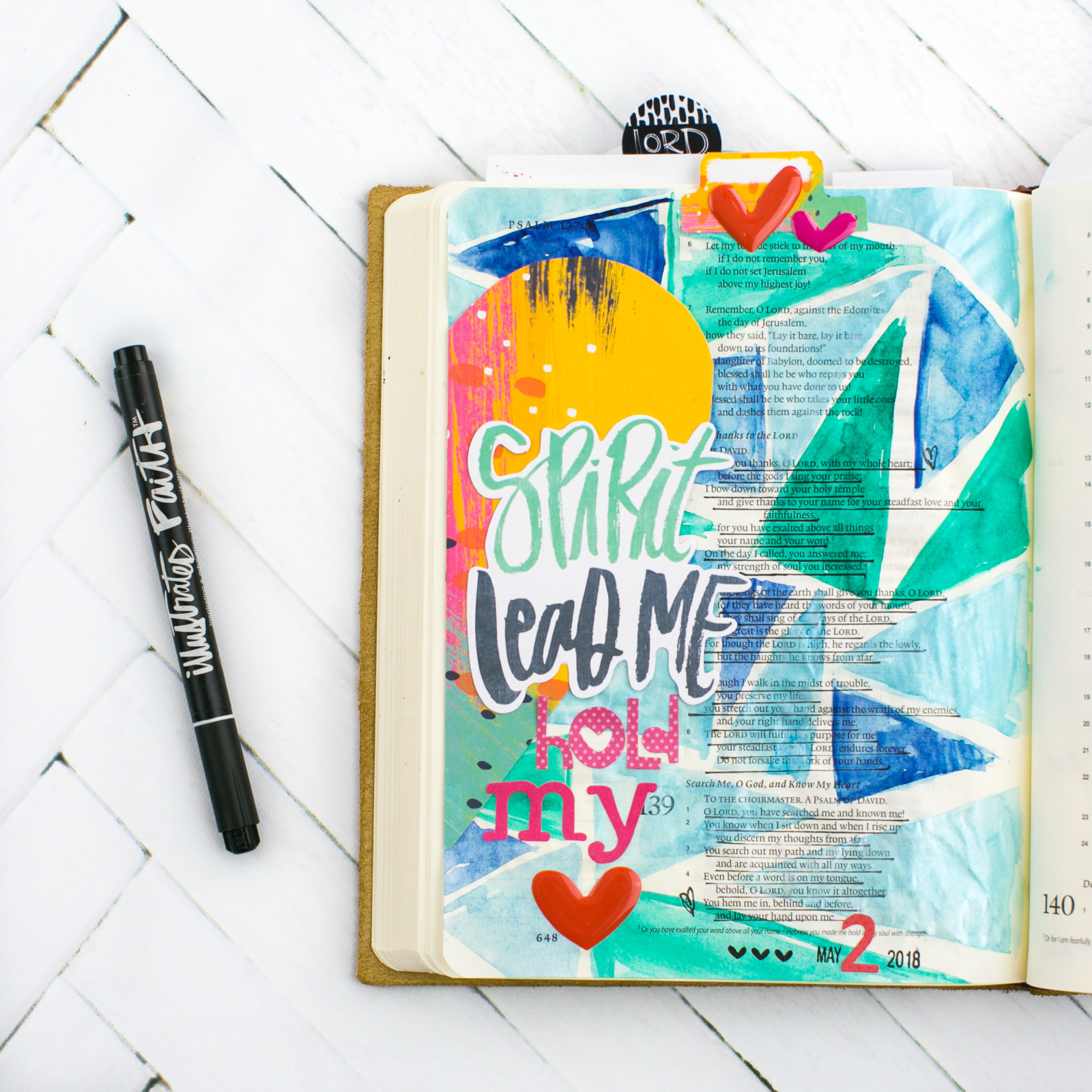 Watercolor Bible Journaling Tutorial Pieces Illustrated Faith