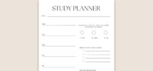 Weekly Bible Study Planner Printable PDF Download Christian Printable Christian Planner Etsy