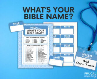 What s Your Bible Name Game Printable What s Your Name Activity Sign And hello Name Tags Editable PDF What s Your Name Church Game Etsy