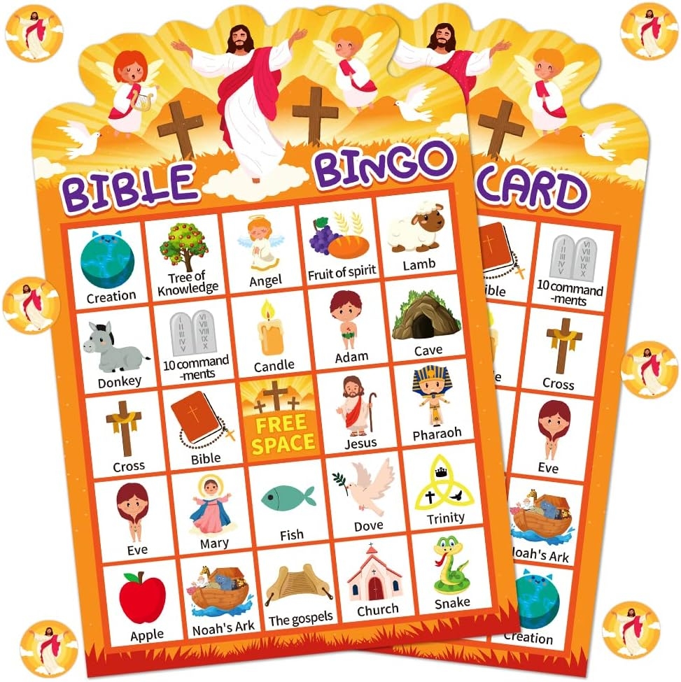 WhatSign Bible Bingo Game For Kids Adults 26 Player Costa Rica Ubuy